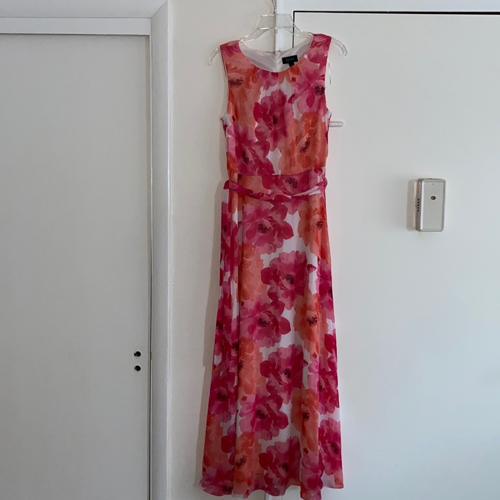 K Studio Collection pink, peach, and peach dress